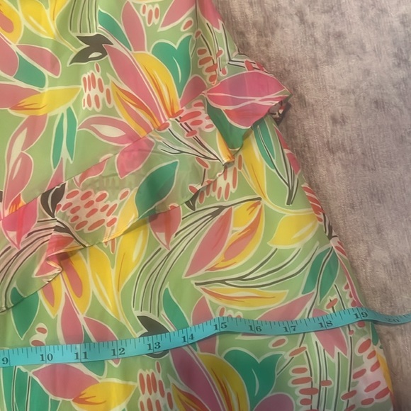 Colorful BCBG MAC Azria size 4 sleeveless dressNWOT - Picture 11 of 13